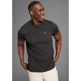 Bruno Banani T-Shirt Mit Doppelkragen und Zierbrusttasche