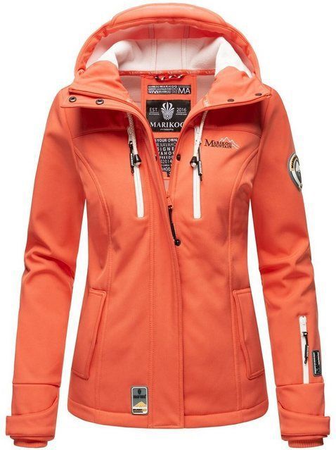 Marikoo Softshelljacke Kleine Zicke sportliche Funktionsjacke
