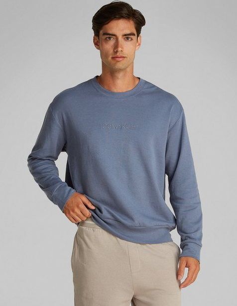 Calvin Klein Underwear Sweatshirt L/S SWEATSHIRT mit Logo-Stickerei