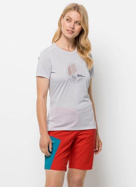 Jack Wolfskin T-Shirt CROSSTRAIL GRAPHIC T W