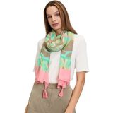 Betty Barclay Schal Betty Barclay Sommerschal mit Quasten, Quasten