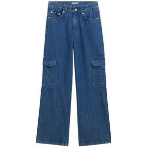TOM TAILOR Weite Jeans Weite Cargo Jeans mit Bio-Baumwolle