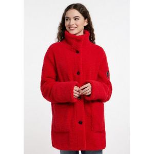 Frieda & Freddies Langjacke Fake Fur Jacket / Saundra mit Knopfleiste