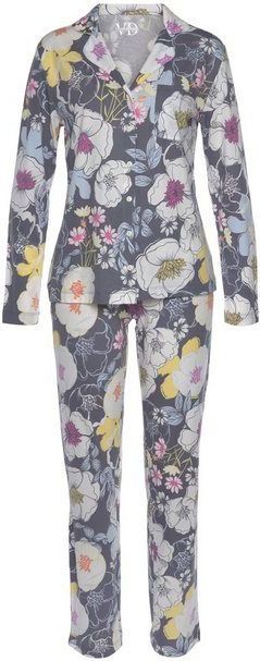 Vivance Dreams Pyjama (2 tlg) in schönem Muster
