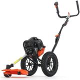 FUXTEC Benzin-Motorsense FX-FSR152, 32 cm Arbeitsbreite Messer, 51.7ccm, 32cm Schnittbreite ergonomisches Design, Tippautomatik