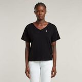 G-STAR V-Shirt Open V Relaxed mit Logo Druck