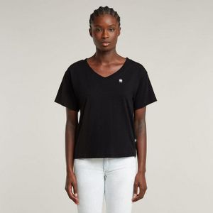 G-STAR V-Shirt Open V Relaxed mit Logo Druck