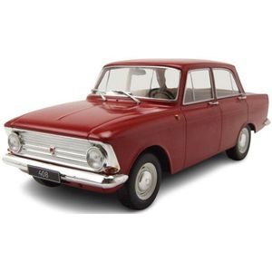 Whitebox Modellauto Moskwitsch 408 1966 rot, Maßstab 1:24
