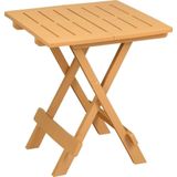 Progarden Gartentisch Campingtisch Klapptisch Beistelltisch 50x45x43cm Ocker (1-St), UV-Beständig, Robust, Wetterfest, Made in Italy, Hochwertig