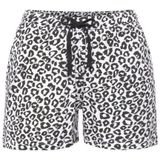 Vivance Dreams Pyjamashorts mit Schwarz-Weiß-Druck