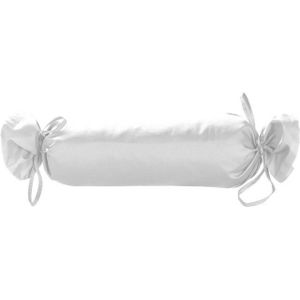 BETTWAESCHE-MIT-STIL Nackenrollenbezug Mako Satin Nackenrollen Bezug 15x40 uni einfarbig, (1 Stück)
