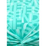 Elbsand Crop-Bikini-Top Letra, mit tollem Wording