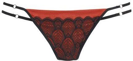 LASCANA String Belinda aus schöner Satinware kombiniert mit Spitze