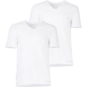 BALDESSARINI Unterhemd Shirt, 1/2, V-Ausschnitt (2er Pack) V-Ausschnitt, Kurzarm, Logoschriftzug