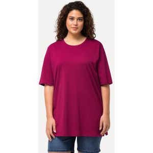 Ulla Popken T-Shirt T-Shirt Rundhalsausschnitt Relaxed Halbarm