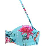Sunseeker Bügel-Bandeau-Bikini-Top Modern, mit Blumenprint