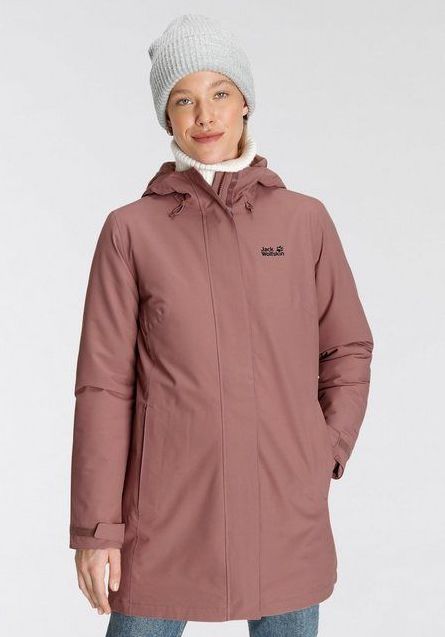 Jack Wolfskin Parka KIOLA Winddicht & Wasserabweisend & Atmungsaktiv