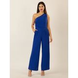 Apart Jumpsuit aus einer leicht strukturierten Ware