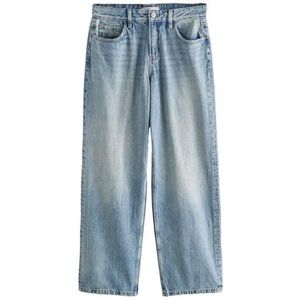 Next Weite Jeans Weite Baggy-Jeans aus 100 % Baumwolle (1-tlg)