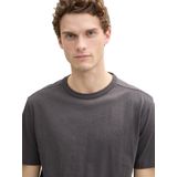 TOM TAILOR T-Shirt mit Logo Stickerei