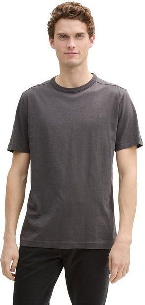 TOM TAILOR T-Shirt mit Logo Stickerei