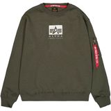 Alpha Industries Sweatshirt Satin Logo Sweater