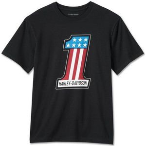 HARLEY-DAVIDSON T-Shirt Herren #1 Racing Tee Graphic Logo Tee Shirt Kurzarm Oberteil