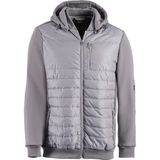 H.I.S Kapuzensweatjacke im vorderen Bereich gesteppt, mit abnehmbarer Kapuze