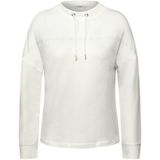 Cecil Langarmshirt mit Tunnelzugband am Kragen