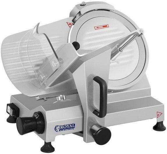 Royal Catering Allesschneider Aufschnittmaschine Schneidemaschine Wurstschneider Stufenlos Royal, 150 W