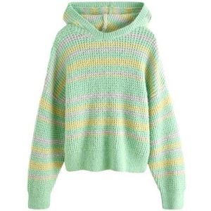 Next Strickpullover Lockeres Kapuzensweatshirt mit Ziernähten (1-tlg)