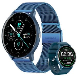 Refttenw Armbanduhr,Fitness Tracker Uhr für Damen Herren mit Anruffunktion Smartwatch set, 2 Arten von Riemen, IP67 wasserdicht
