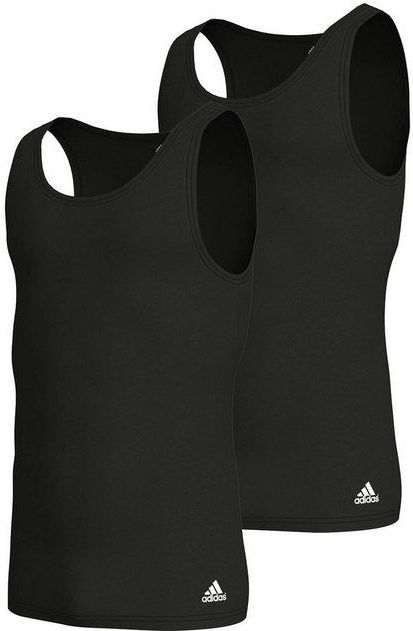 adidas Sportswear Unterhemd "Active Flex Cotton" (2er-Pack) mit multidimensionalem Stretch und Slim Fit