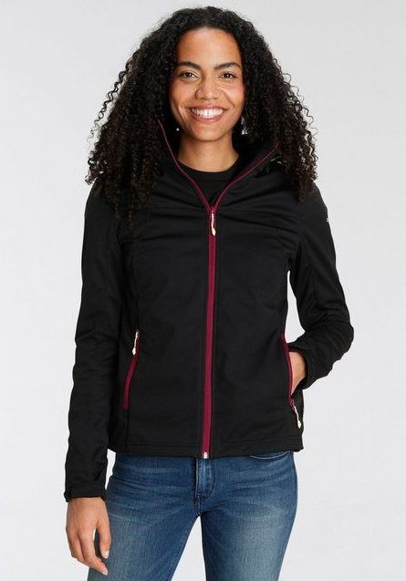 Icepeak Softshelljacke D SOFTSHELLJACKE BOISE (1-St) Wasserdicht & Winddicht