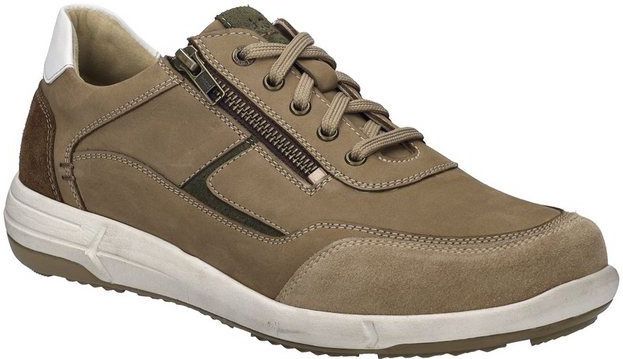 Josef Seibel Enrico 33 Sneaker, Schnürschuh, Komfortschuh, Freizeitschuh mit Reißverschluss