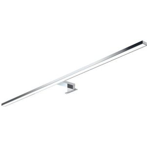 kalb LED Spiegelleuchte 100cm LED Badleuchte Badlampe Spiegellampe 230V, verchromt, warmweiß