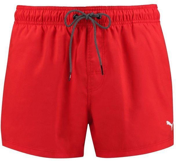 PUMA BODYWEAR Badehose Beachwear Short Shorts Taschen, Gummizugbund, Kordel