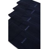 BOSS Businesssocken 5P RS Uni Col CC (Packung, 5-Paar, 5er) mit BOSS Schriftzug