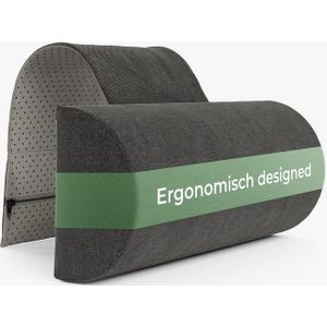 Well B4 Nackenrolle für Sessel mit Gegengewicht, Nackenkissen Sofa Couch hängend, Nackenstütze für Kopfteil Bett, Kopfkissen für Liegestuhl, 100% Memory Schaum