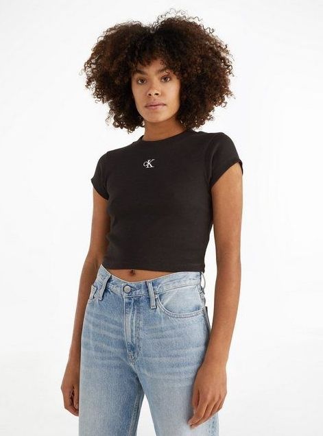 Calvin Klein Jeans T-Shirt CK RIB BABY TEE