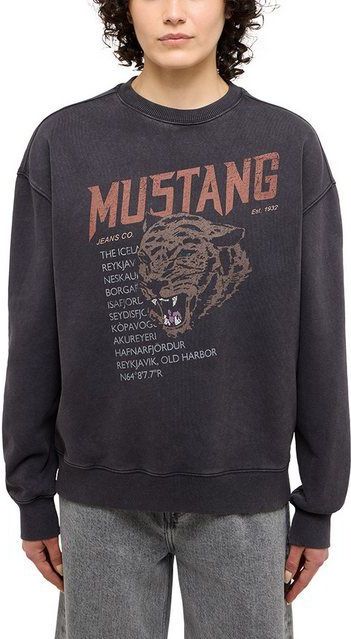 MUSTANG Sweatshirt Style Salida mit Frontprint