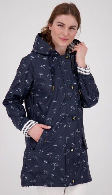 DEPROC Active Regenjacke Friesennerz WIZZARD PEAK WOMEN UMBR auch in Großen Größen erhältlich