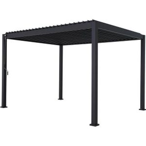 Green Spirit Pergola »Mirador 3x3,6 Basic« Lamellendach Pergola Pavillon Überdachung, BxTxH: 297x357x241 cm, (1-tlg), anthrazit, Aluminium, wetterfest - Garten, Terrasse & Outdoor