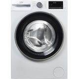 BEKO Waschmaschine b300 B3WFU59415W2, 9 kg, 1400 U/min, SteamCure - 99% allergenfrei