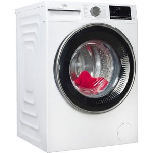 BEKO Waschmaschine b300 B3WFU59415W2, 9 kg, 1400 U/min, SteamCure - 99% allergenfrei