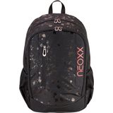 neoxx Schulrucksack Flow, Splash Black, teilweise aus recyceltem Material