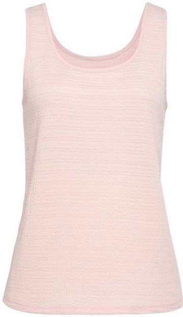 Vivance Strandtop aus bügelfreier Crêpe-Qualität (2er-Pack)