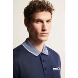bugatti Poloshirt mit Kontraststreifen