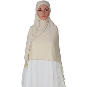 Aymasal Kopftuch XXL Jersey luxuriance Hijab mit integriertem Bone Scarf Kopftuch