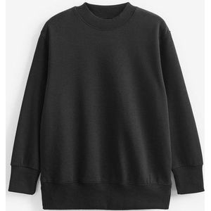 Next Longsweatshirt Angerautes Relaxed Fit Oversized-Sweatshirt (1-tlg)